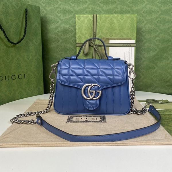 Autumn/Winter Sale: Gucci Mini Top Handle Bag Replica GG Marmont guv38221 Autumn/Winter Sale: Gucci Mini Top Handle Bag Replica GG Marmont guv38221