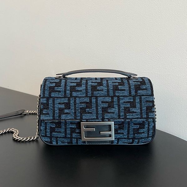 Fendi Chenille FF Motif Fake Bucket Bag fee83287