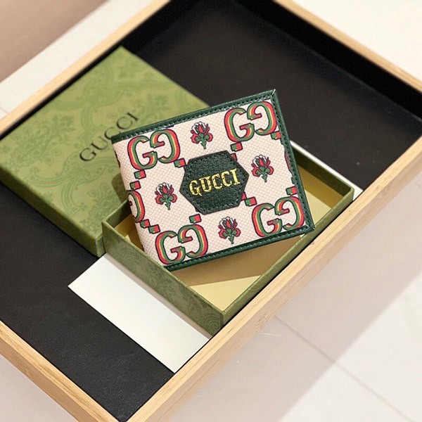 [Limited Edition ☆ Gucci 100th Anniversary] Gucci Bi-fold Wallet Replica 676238UMBAG9665