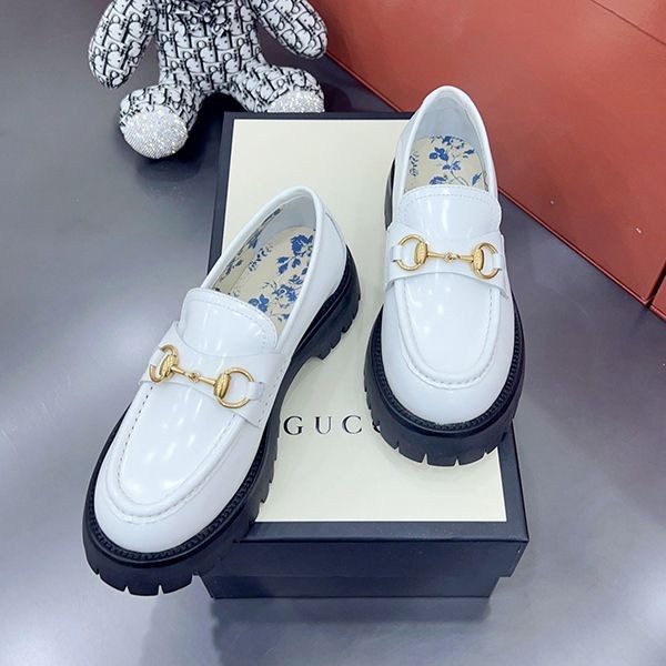 Extremely rare! Gucci replica horsebit loafers for women gul73348