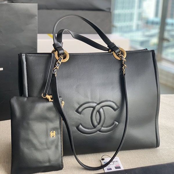 Free shipping Chanel replica tote bag with shoulder strap shr90293
