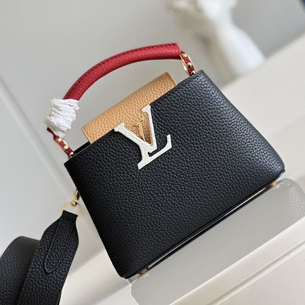 Easy to use Louis Vuitton Capucines BB handbag replica vuk98845