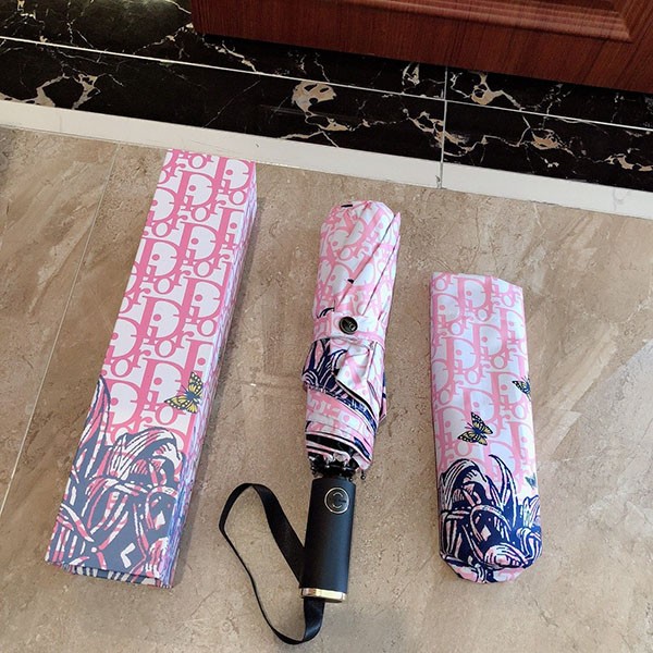 Dior replica folding umbrella automatic opening and closing parasol dew35239