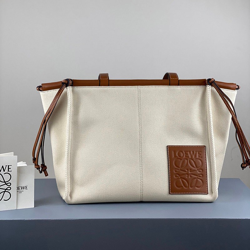 Rare ★ Loewe Business Tote Bag Imitation Canvas Tote 33002AA93