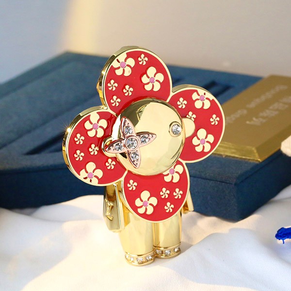 Louis Vuitton Replica Vivienne Plum Keyring Bag Charm vuz06971