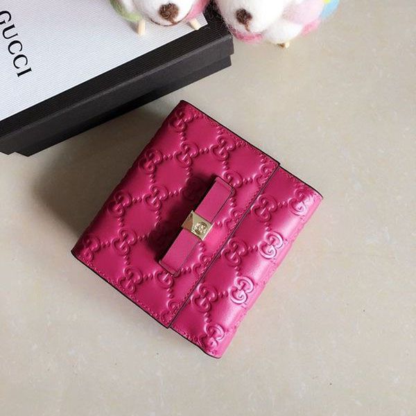 Gucci Card Case Replica Guccissima Leather gg210820076