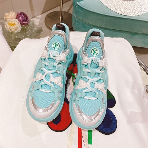 Rare color Louis Vuitton replica Arclight line sneakers vum42249