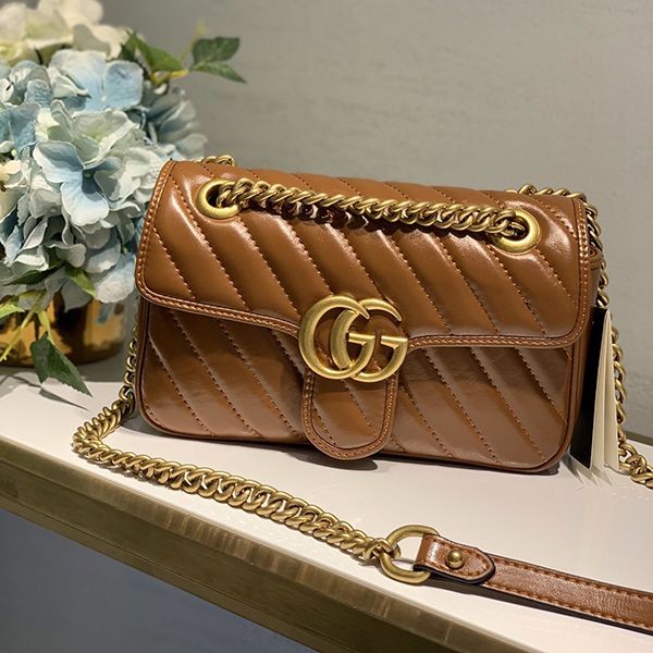 ☆Super popular☆Gucci GG Marmont Mini Shoulder Bag Replica 4467440OLFT2535 ☆Super popular☆Gucci GG Marmont Mini Shoulder Bag Replica 4467440OLFT2535