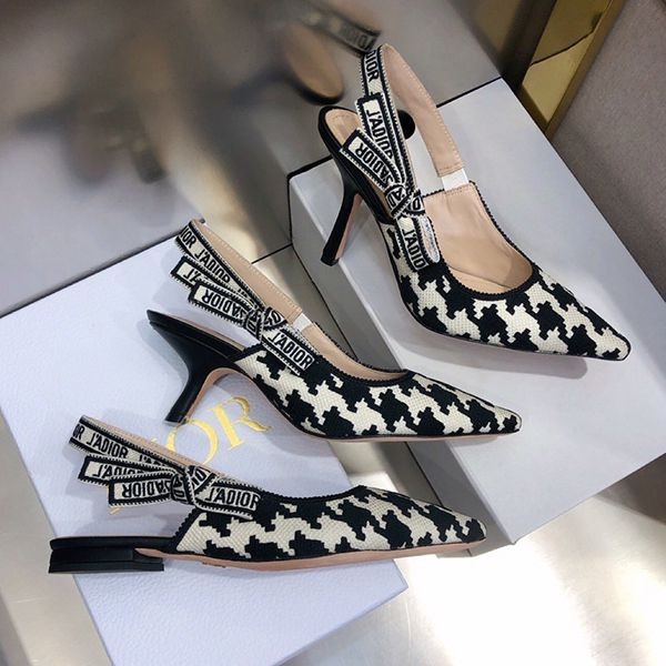 Autumn/Winter Sale: Fake Dior Slingback Pumps in Technical Fabric der13619