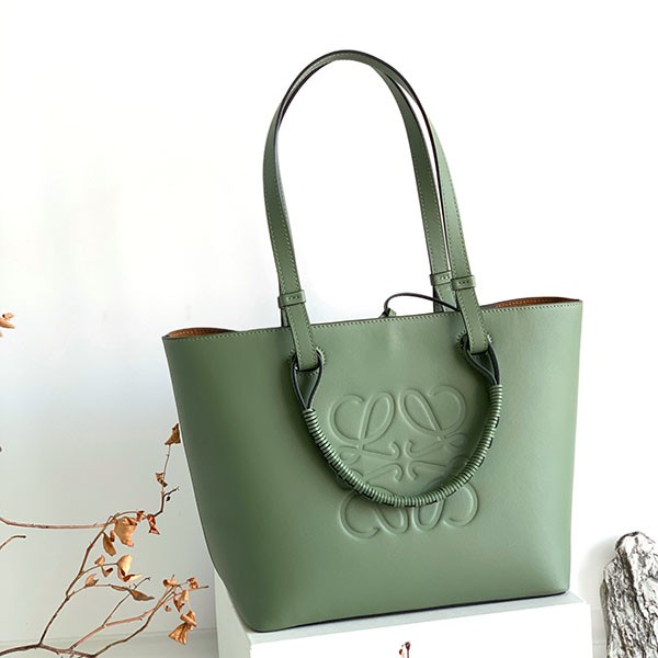 Sale New 21AW◆Loewe Tote Bag Replica◆ANAGRAM◆Leather lor65536