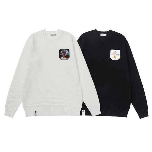 Gucci x North Face Replica *Collaboration Logo Knit Sweater guh16684 Gucci x North Face Replica *Collaboration Logo Knit Sweater guh16684