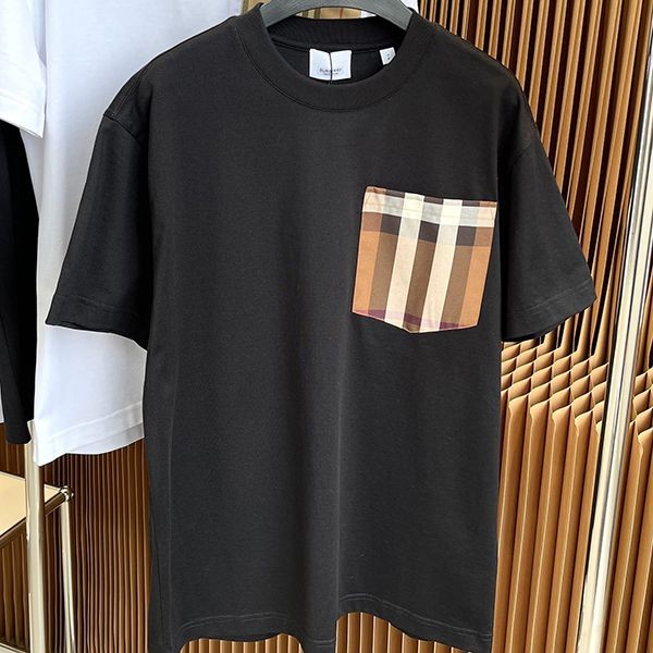 Stylish Burberry T-shirt replica in black Bav82820 Stylish Burberry T-shirt replica in black Bav82820