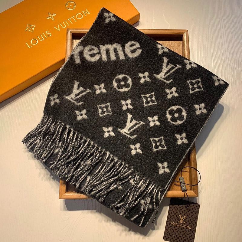 Popular [Louis Vuitton] Supreme Echarpe Scarf Replica vus01354