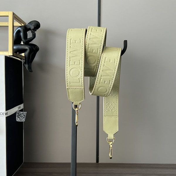 Classic Loewe strap copy satin calf logo embossed loj36027
