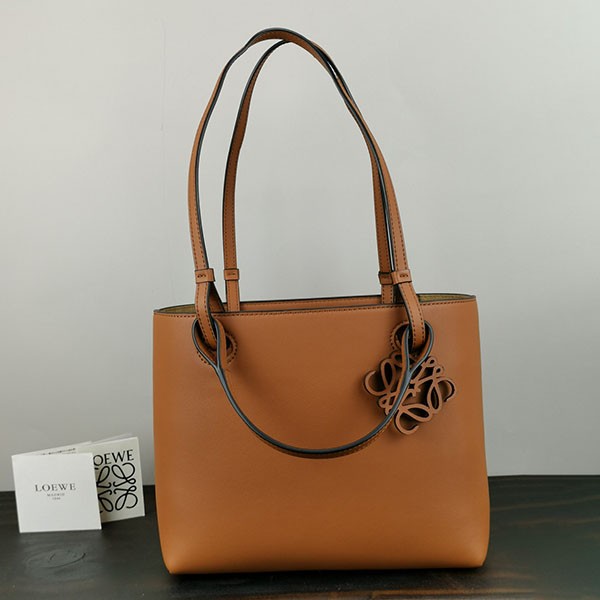 Popularity rising ☆ Loewe tote bag copy ☆ Joe Brainard leather double handle loe28145