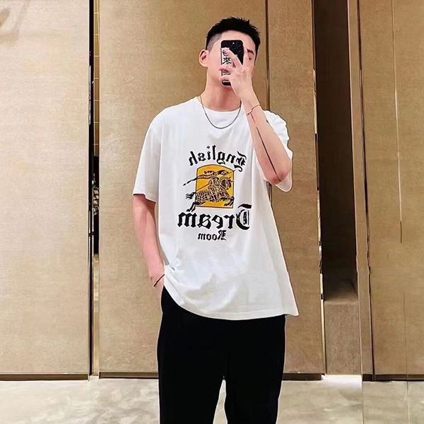 New color ☆ Rare Burberry T-shirt copy white Bad79790 New color ☆ Rare Burberry T-shirt copy white Bad79790