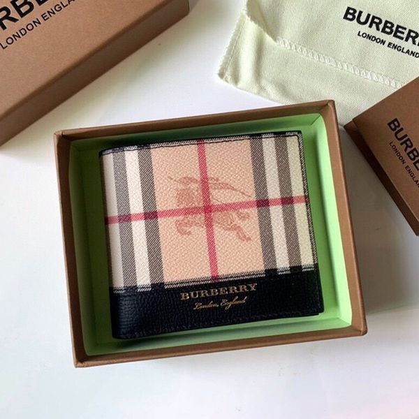 Popular Burberry Bi-fold Wallet Replica Baf98738