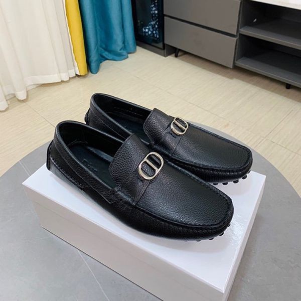 No.1 Popular Dior Copy CD Logo Leather Moccasin Men's Loafers 3LO114YJK969 No.1 Popular Dior Copy CD Logo Leather Moccasin Men's Loafers 3LO114YJK969