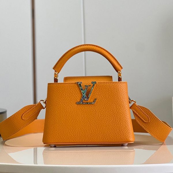 Cute Louis Vuitton Capucines Replica Handbag 2 Sizes vus01893 Cute Louis Vuitton Capucines Replica Handbag 2 Sizes vus01893