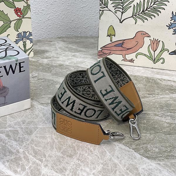 Loewe Anagram Replica Strap Jacquard & Calfskin LOP49841