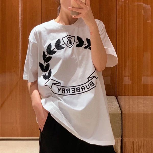 Popular Burberry T-shirt replica in white Bap27186 Popular Burberry T-shirt replica in white Bap27186