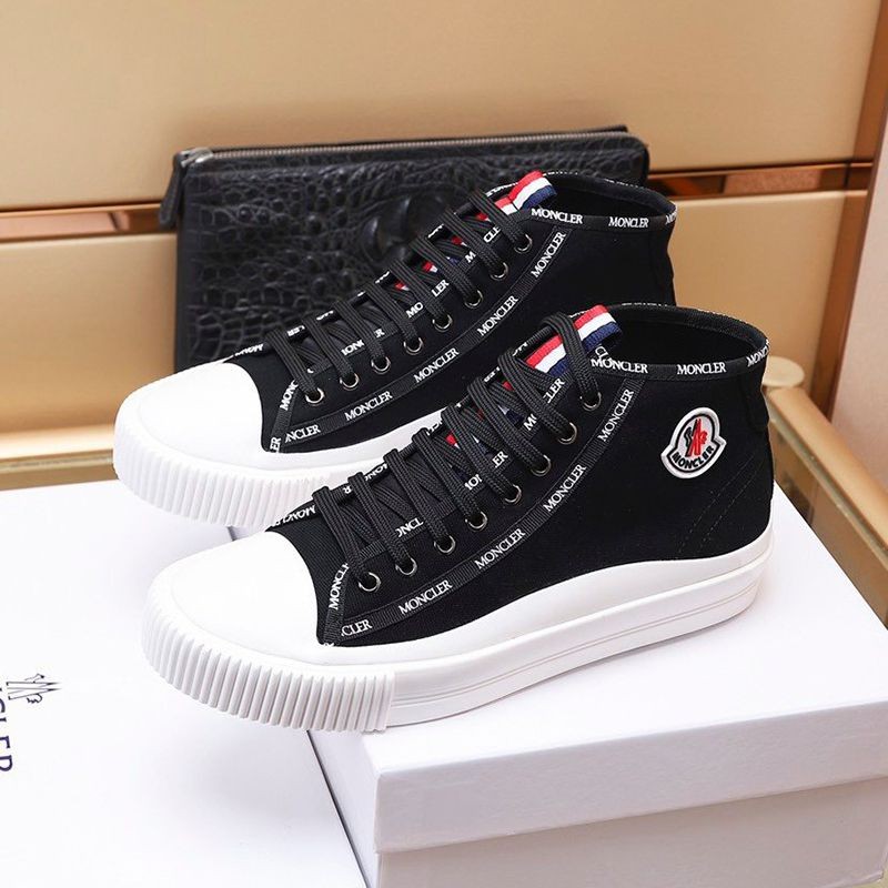 21-22AW MONCLER Replica LISSEX Text Logo Lace-up Sneakers mof94300
