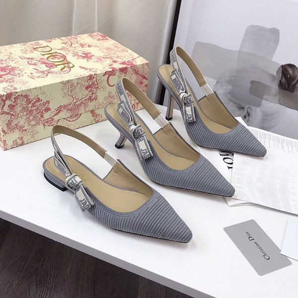 [Very easy to use] Dior replica slingback pumps ★ Technical fabric det82267