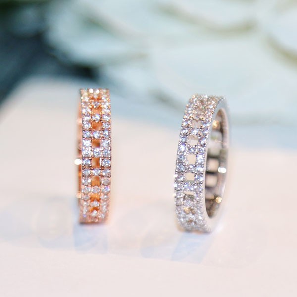 Popular all over the world? Tiffany T1 Ring 5.5mm Diamond Ring Replica Tir42340