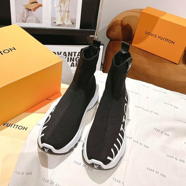 Super popular Louis Vuitton stretch knit sneakers replica vut82854