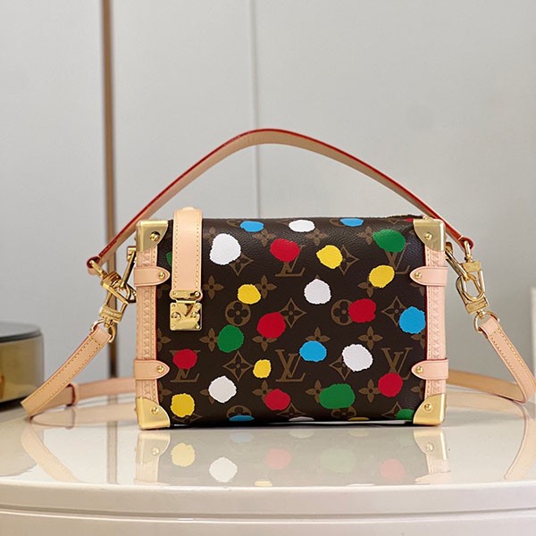 [Yayoi Kusama Collaboration] LV Side Trunk Handbag Replica M46396