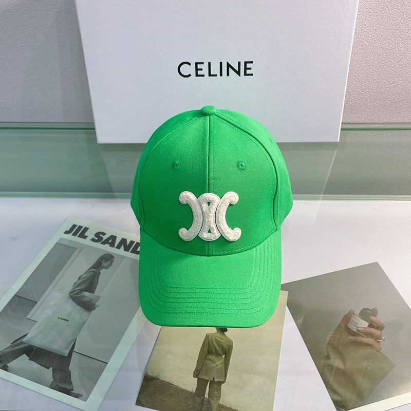 21-22AW [Celine Cap Replica] Triomphe Baseball Cap Cex25175