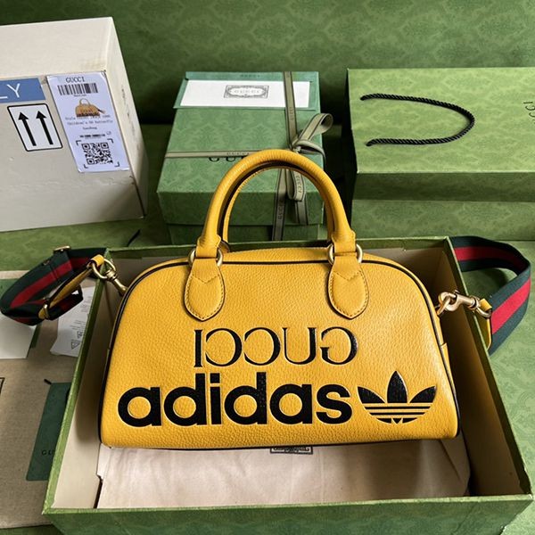 ☆Super popular☆ Adidas x Gucci replica mini travel bag shoulder bag guj47734 ☆Super popular☆ Adidas x Gucci replica mini travel bag shoulder bag guj47734
