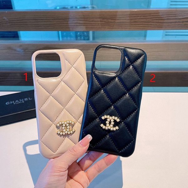 Eye-catching color ☆ Chanel iPhone 13 copy/14 Pro case shl73805 Eye-catching color ☆ Chanel iPhone 13 copy/14 Pro case shl73805