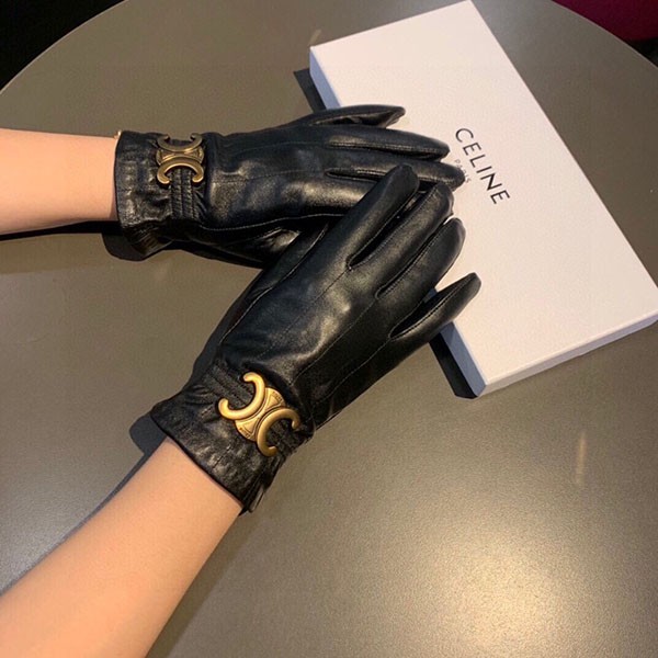 ★Japan!! Popular! Celine Triomphe Gloves Replica Lambskin Leather Cev79781 ★Japan!! Popular! Celine Triomphe Gloves Replica Lambskin Leather Cev79781