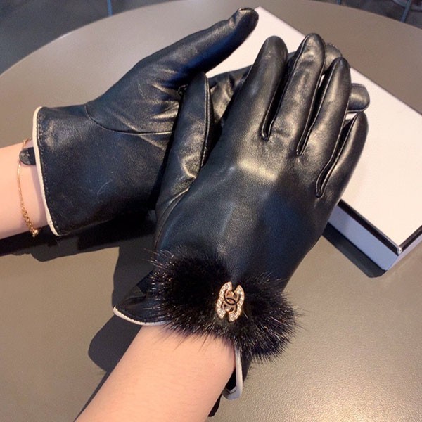 Chanel Leather Gloves Replica shz78668