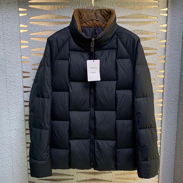 Bottega Veneta Puffer Poplin Down Jacket Replica bon03759