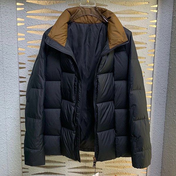Bottega Veneta Puffer Poplin Down Jacket Replica bon03759