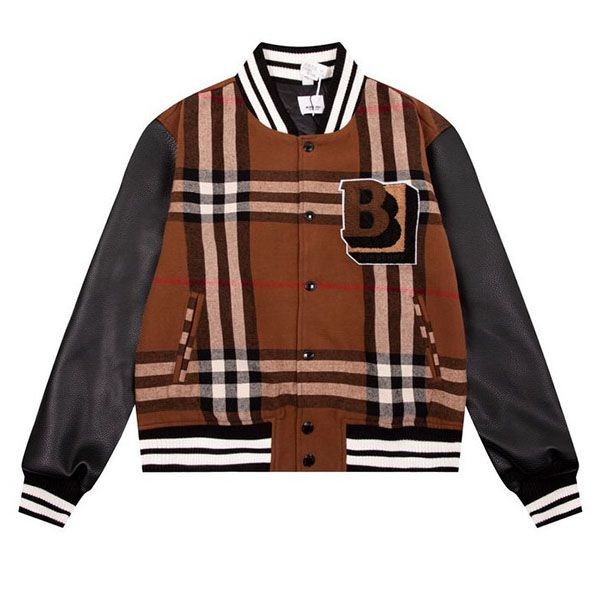 Burberry Replica Varsity Leather Jacket Bai22978