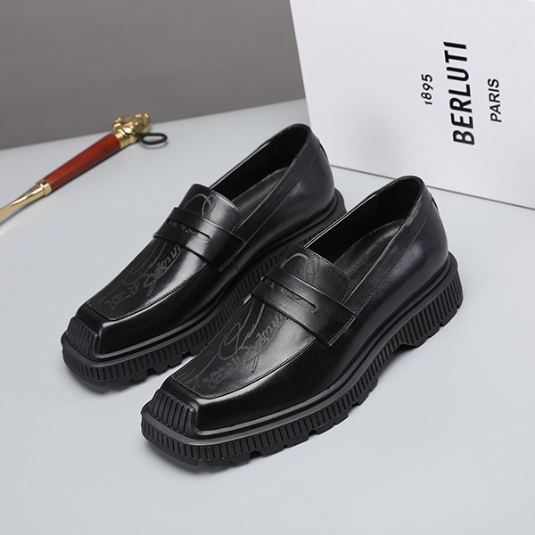 Berluti Leather Oxford Replica beo35636 Berluti Leather Oxford Replica beo35636