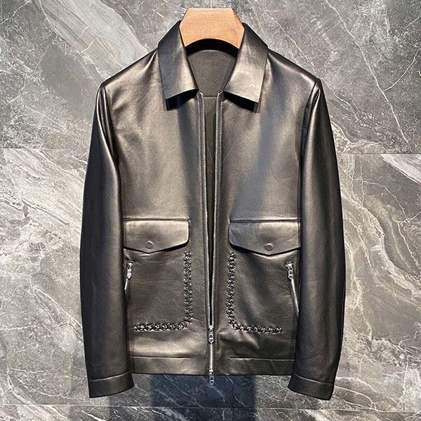 Hermes Replica Reversible Leather Coat erf28184 Hermes Replica Reversible Leather Coat erf28184