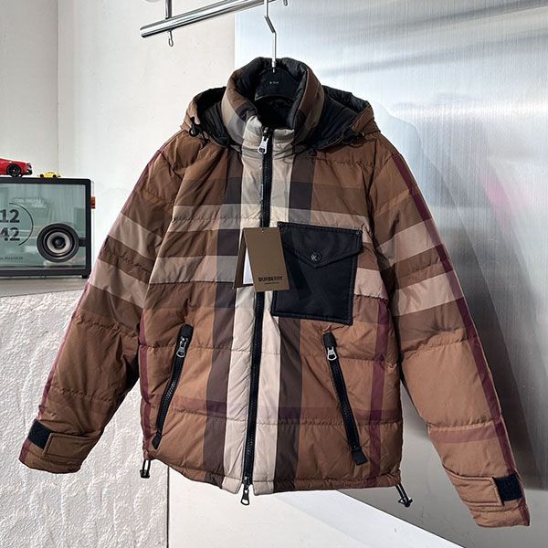 Burberry reversible fake down jacket Bat94494