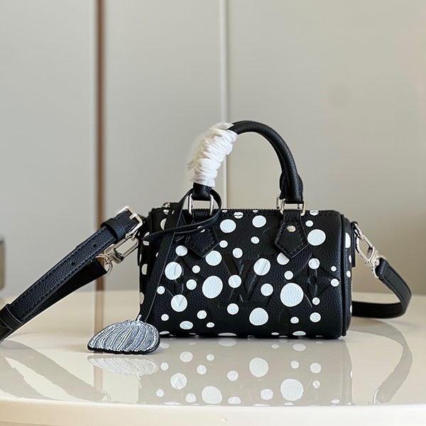 Louis Vuitton x Yayoi Kusama LV x YK Nano Speedy Replica M81910 Louis Vuitton x Yayoi Kusama LV x YK Nano Speedy Replica M81910