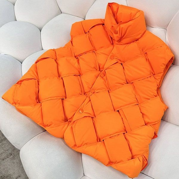 Luxury brand Bottega Veneta quilted vest replica boc07895