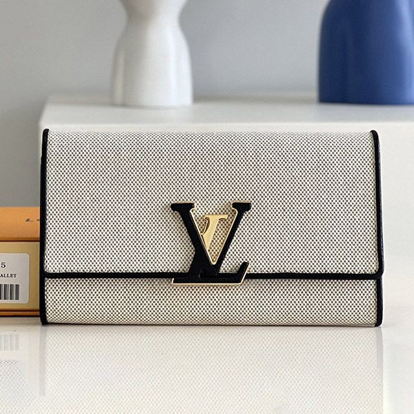 Louis Vuitton 2-fold long wallet replica Portefeuille Capucines M81305 Louis Vuitton 2-fold long wallet replica Portefeuille Capucines M81305
