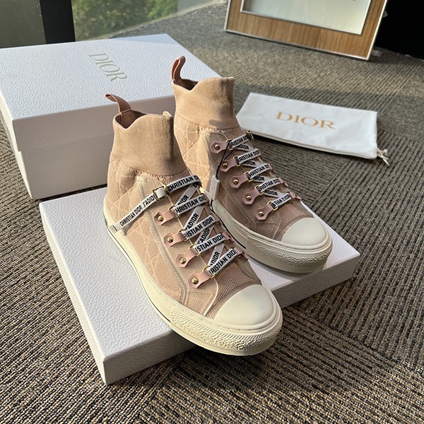 Dior sneakers replica high cut logo 2 colors KCK368CHKS12U
