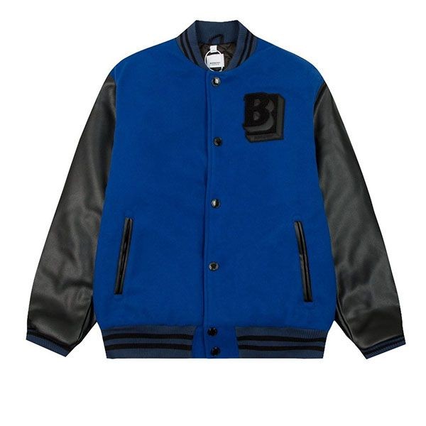 Hard to find Burberry wool and leather bomber jacket replica Bai20985