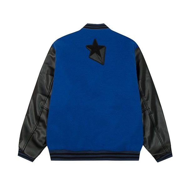 Hard to find Burberry wool and leather bomber jacket replica Bai20985