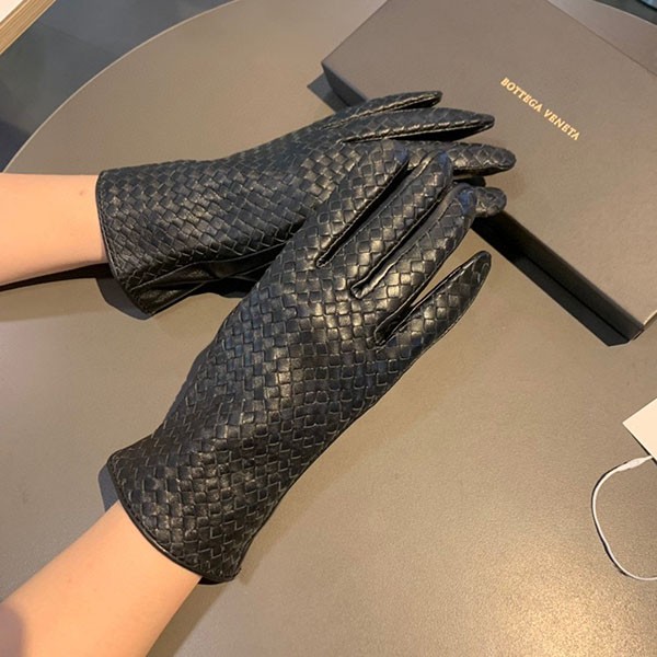 Rare Bottega Veneta Replica Intrecciato Leather Gloves bof48303