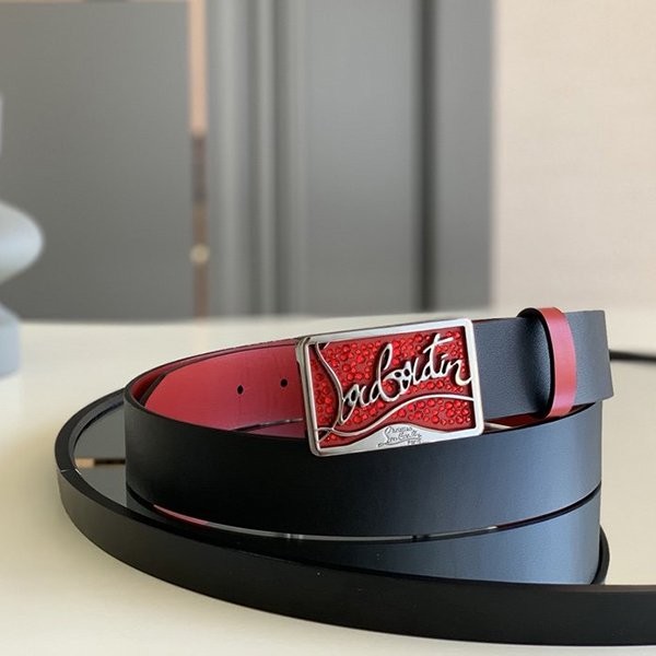 Eye-catching color Christian Louboutin belt copy 35mm Ruj59487