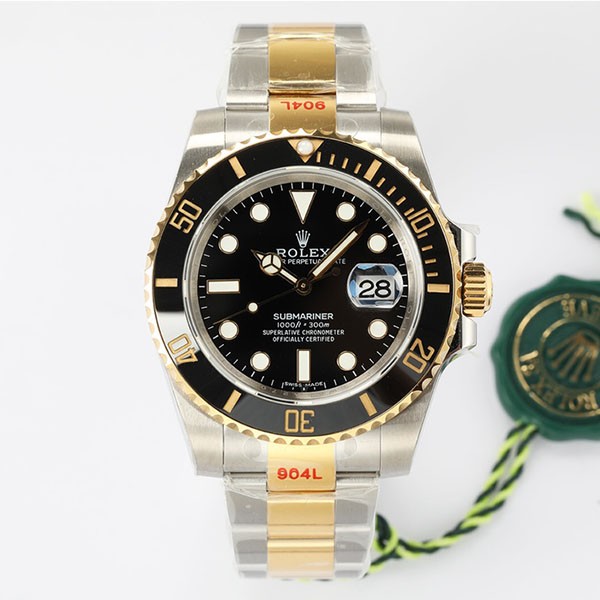 No customs duties Rolex Submariner Replica Date Stainless Steel/Yellow Gold Men's Automatic 126613LN